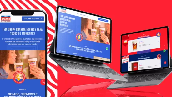 Site desenvolvido para Brahma Express Curitiba pela Agência Kanka – imagem de capa