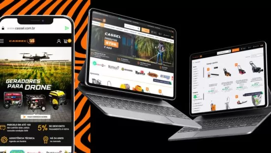 Site desenvolvido para Cassel pela Agência Kanka – imagem de capa