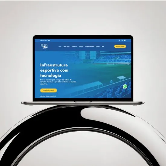 Versão para desktop do site Kango, layout responsivo criado pela Agência Kanka