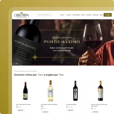 Site desenvolvido para Obra Prima pela Agência Kanka