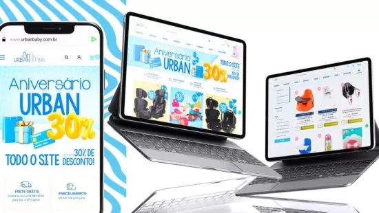 Site desenvolvido para Urban Baby pela Agência Kanka – imagem de capa